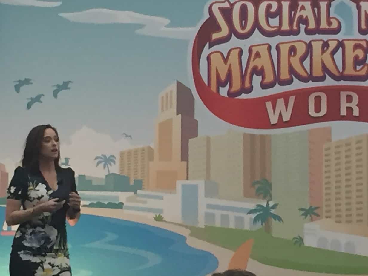 Amy Landino Speaking at #SMMW18 about Unique Content