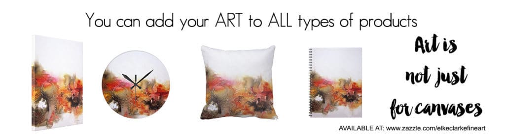 Sell Your Art Online on All Types of Zazzle Products Not Just the Traditional Wall Art Surfaces