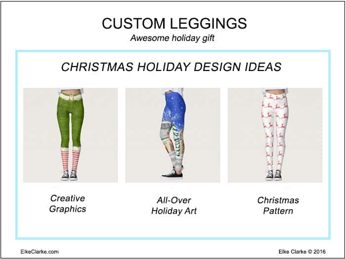 Christmas Holiday Design Ideas on Custom Leggings, just one of the new products to sell on Zazzle