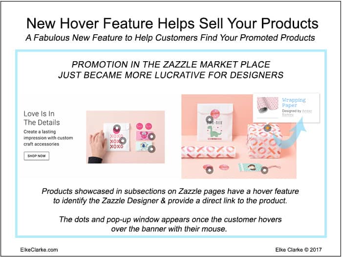 Valentines Day Zazzle Hover Over Feature Helps Sell Your Products