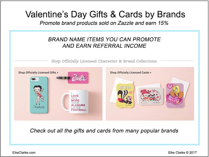 Valentine's Day Gifts and Cards by Brands to Promote