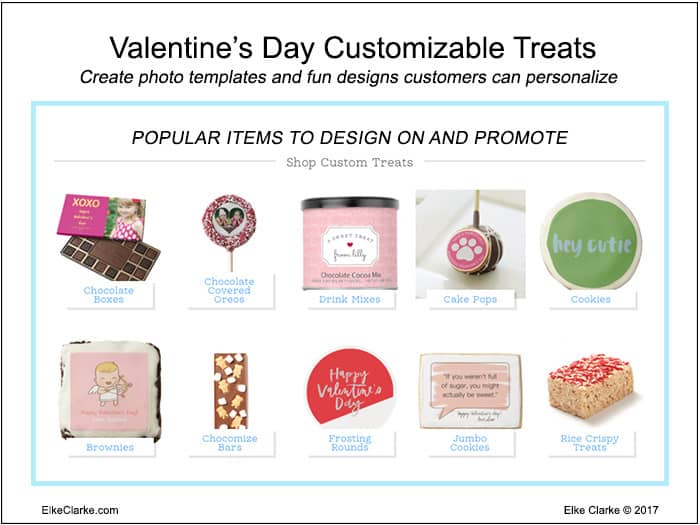 Valentine's Day Treats Available on Zazzle to Customize Sell and Promote to Earn Money Online