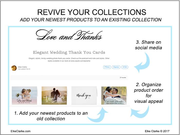 Spring Clean the Content of Your Zazzle Collections 