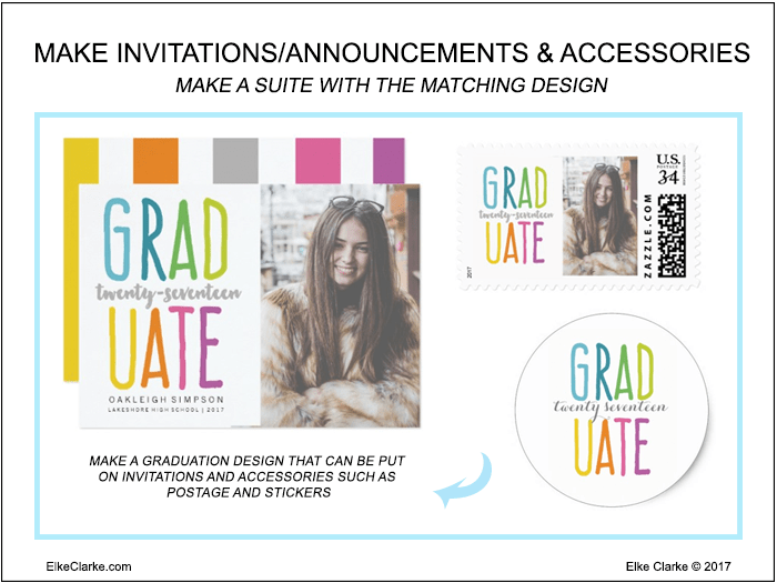 Make Graduation Invitations and Matching Accessories