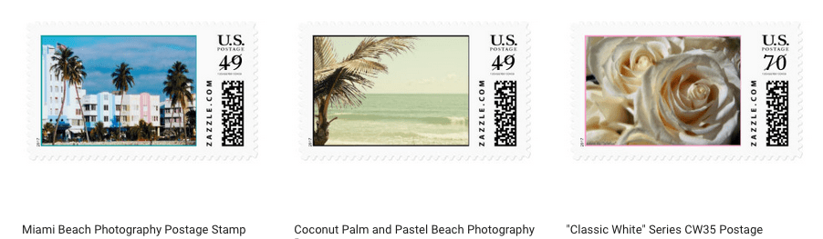 Use Your Artwork to Design Postage Stamps on Zazzle