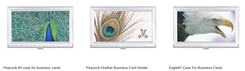 Design Business Card Holders Using Your Artwork On Zazzle