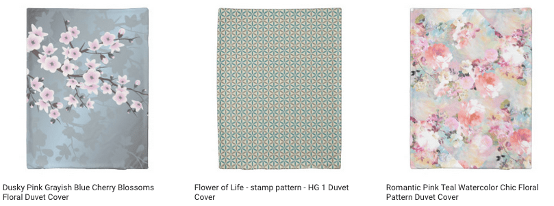 Design Duvet Covers Using Your Artwork on Zazzle