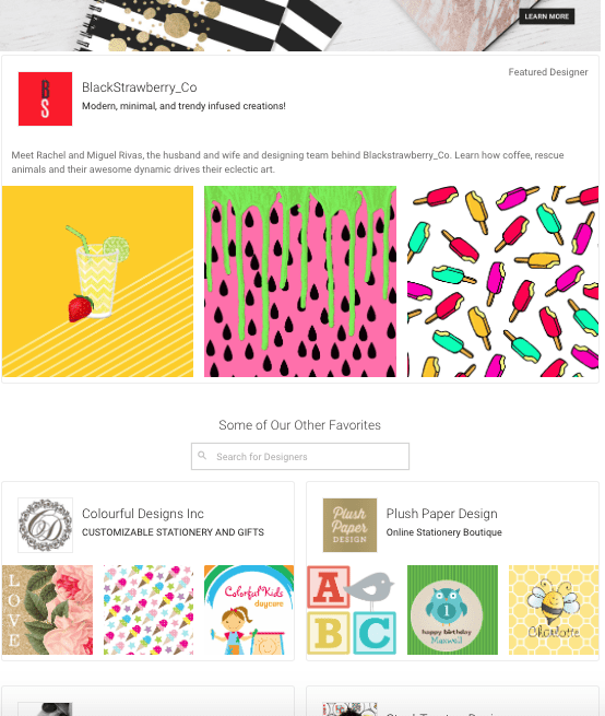 Being on the Featured Designers Page On Zazzle is a great way to promote your business