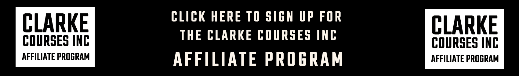 Click here to apply to enroll in the Clarke Courses Inc Affiliate Program to start earning money online today.