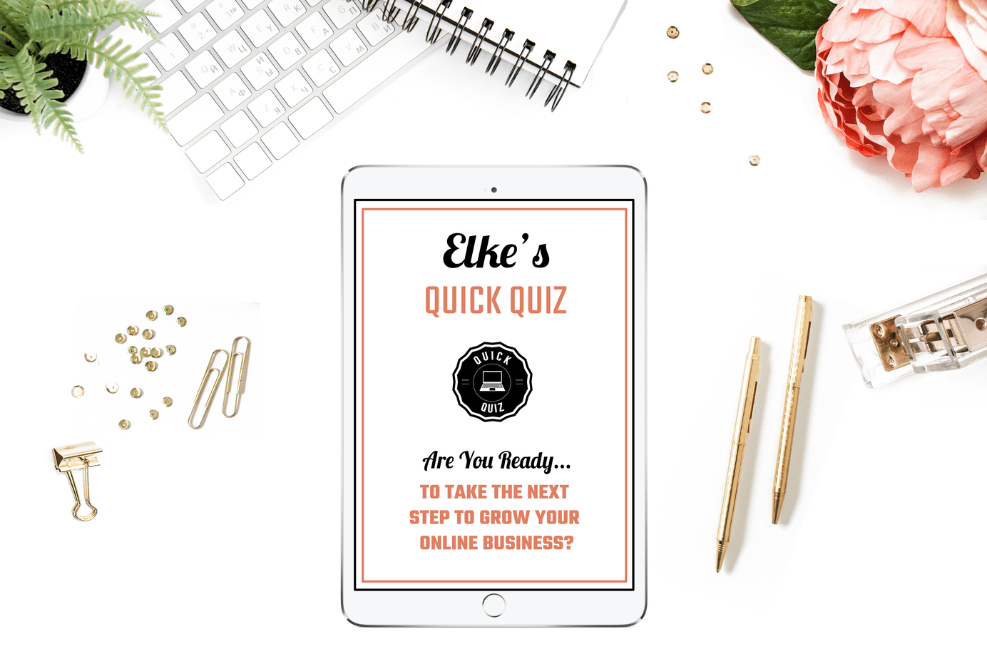 Elke Clarke's Quick Quiz on Are you ready to grow your online business using Zazzle?