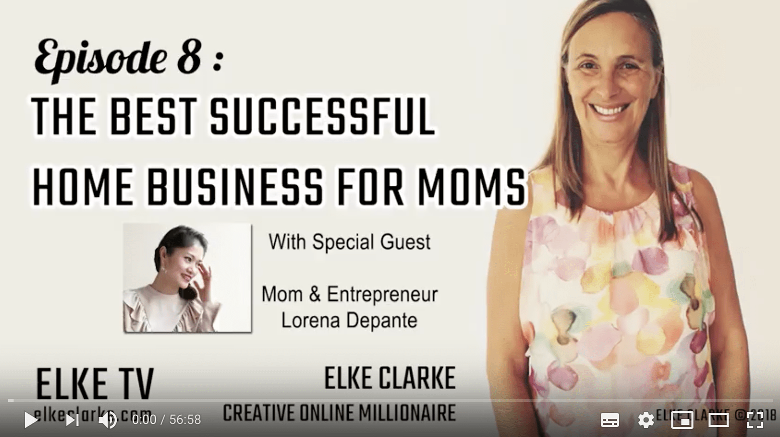 The Best Successful Home Business for Moms. Elke Clarke's Interview Mom and Zazzle Entrepreneur, Lorena Depante