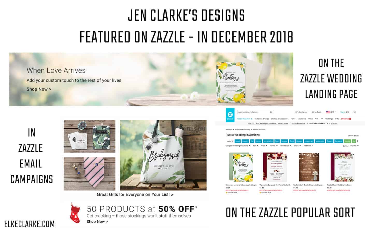 Zazzle design bootcamp: Jen clarke designs have been featured on Zazzle for most of 2018