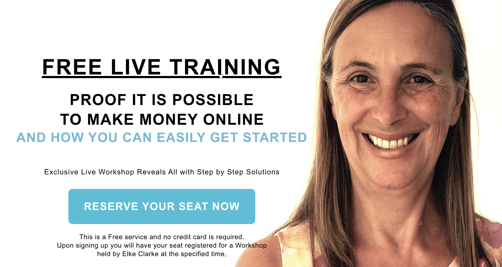 It is Possible to Make Money Online Workshop Mar 8 2019 with Elke Clarke