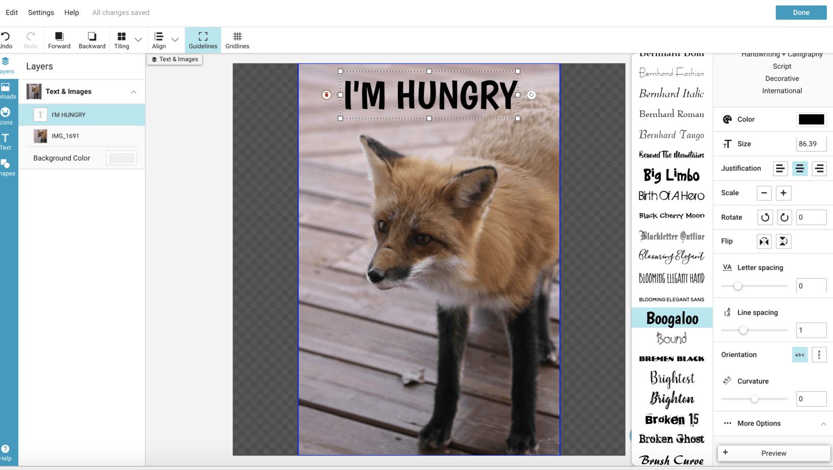 Add text on a photo using the Zazzle Design Tool