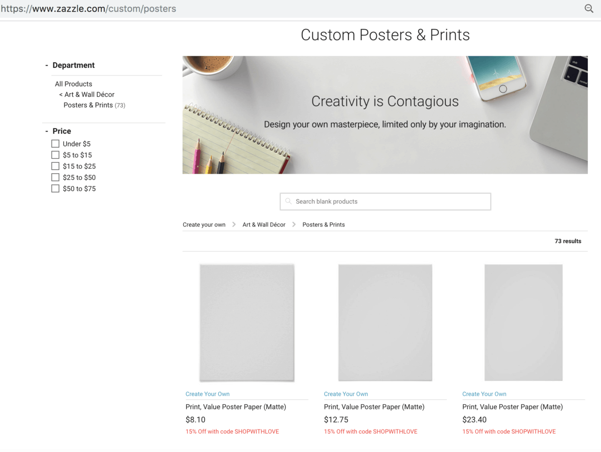 How Can Teens Make Money Online: Choose the poster size you want to use to make your Zazzle product