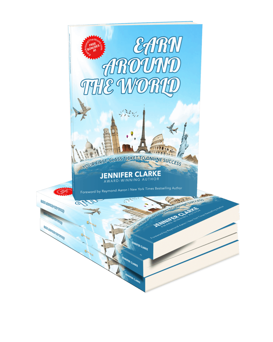 Earn Around The World by Jennifer Clarke, Zazzle Top Seller