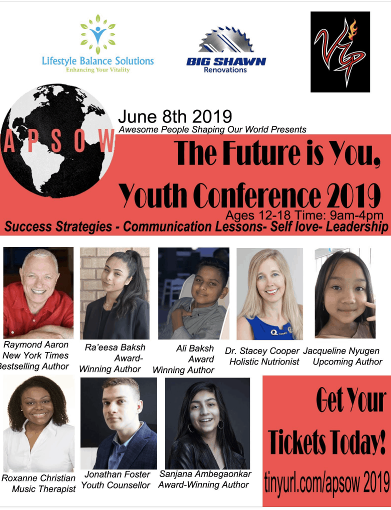 APSOW Youth Conference for Teens in Toronto June 2019