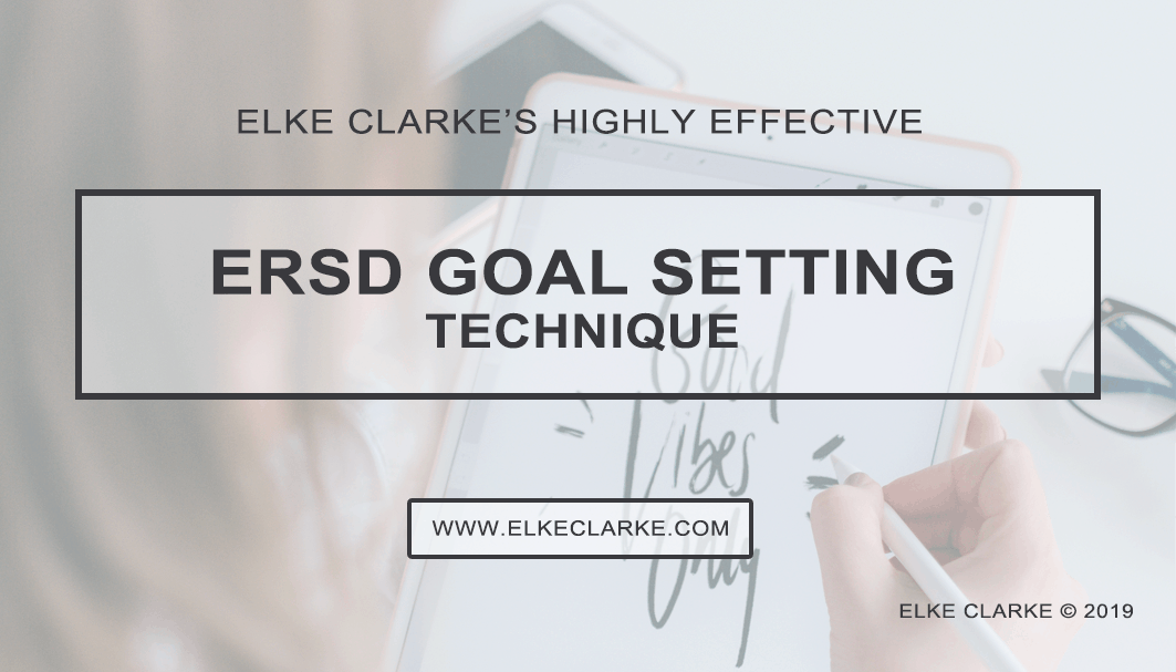 ERSD Goal Setting Technique by Elke Clarke, Top Zazzle Earner