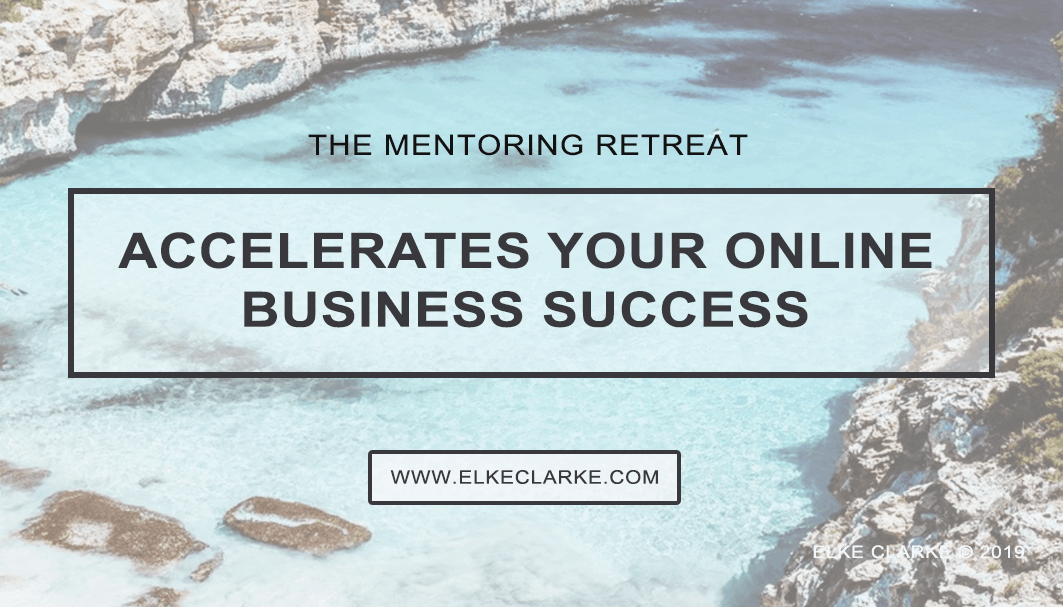 The Mentoring Retreat Accelerates Your Online Business Success by Elke Clarke, Top Zazzle Earner