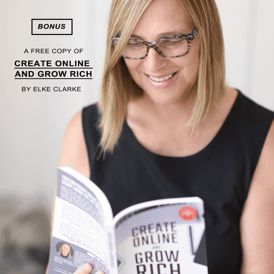 Elke Clarke Book - Create Online and Grow Rich