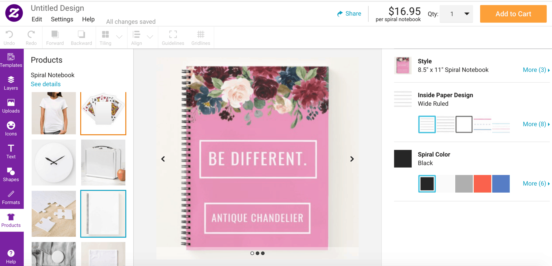 Create Zazzle products that you can purchase with your Zazzle Create design.