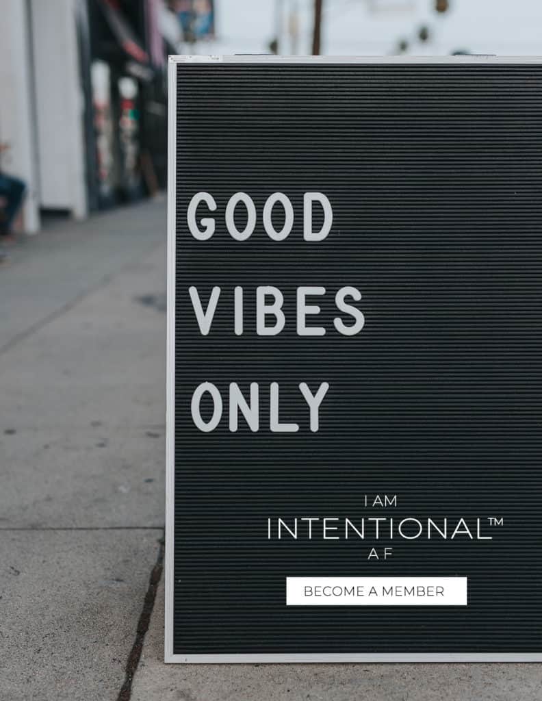 Good Vibes Only in the Intentional™ Membership Experience with Jen Clarke and Elke Clarke. Become a member today!