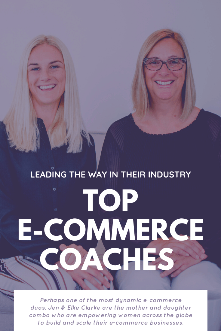 Jen and Elke Clarke, Top E-Commerce Coaches In Their Industry on Zazzle