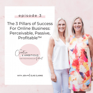 The 3 Pillars of Success For Online Business: Perceivable, Passive, Profitable™