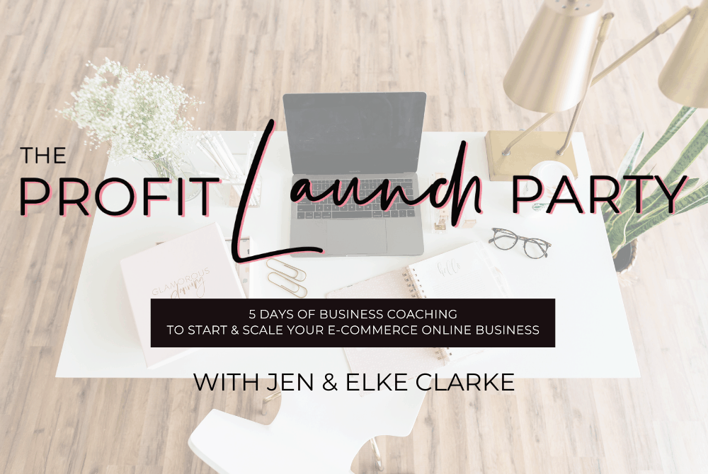 The Profit Launch. Party with Jen and Elke Clarke Zazzle Experts