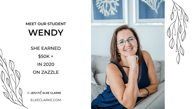 wendy Zazzle success story