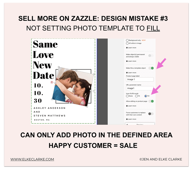 sell more on Zazzle by Elke Clarke photo template