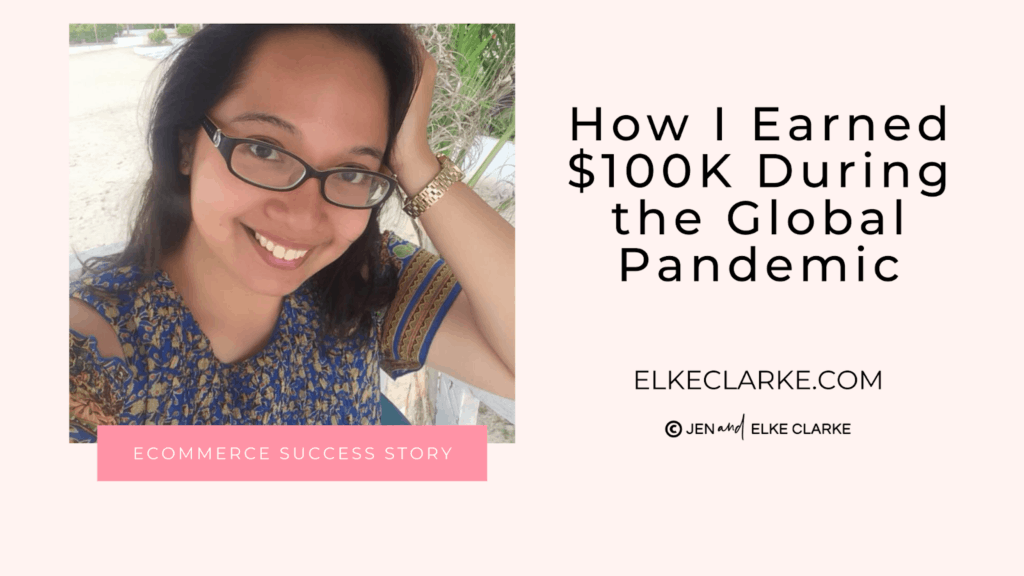 How I earned $100K during the global pandemic Christine Zazzle ecommerce success story