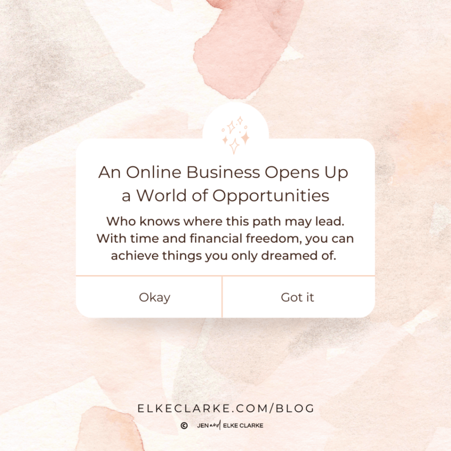 An Online Business Opens Up a World of Opportunities