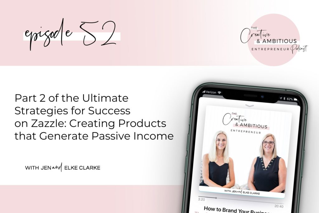 Create passive income Zazzle products